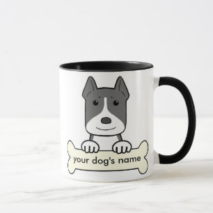 Personalisiertes Pitbull Tasse