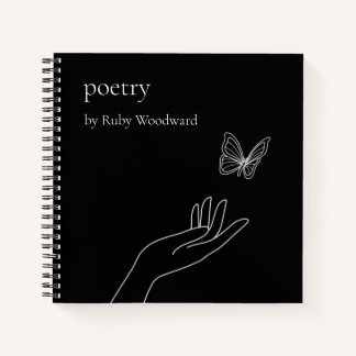 Personalisiertes Poesie-Notebook Notizbuch