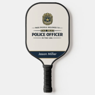 Personalisiertes Polizei-Pickleball-Paddle Pickleball Schläger