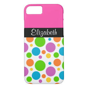 Personalisiertes Polka Dot Muster Case-Mate iPhone Hülle