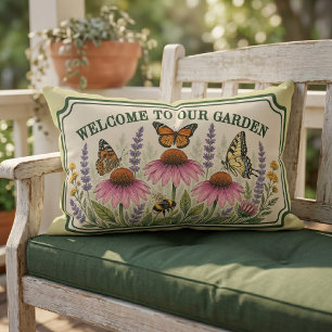 Personalisiertes Pollinator-Freundliches-Garten-Sc Kissen Für Draußen