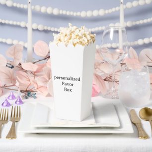 personalisiertes Popcorn 3,75x3,5x7,5 Geschenkschachtel