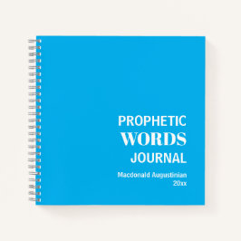 Personalisiertes Praetblatt Notizbuch