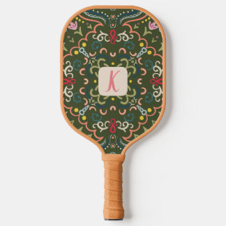 Personalisiertes Preppy Retro Pickleball Paddel Pickleball Schläger
