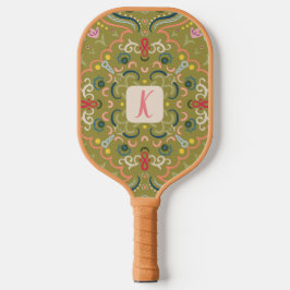 Personalisiertes Preppy Retro Pickleball Paddel Pickleball Schläger