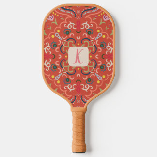 Personalisiertes Preppy Retro Pickleball Paddel Pickleball Schläger