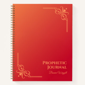 Personalisiertes Prophetic Journal SpiralNotebook Notizbuch