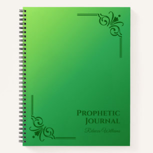 Personalisiertes Prophetic Journal SpiralNotebook Notizbuch