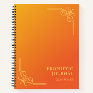 Personalisiertes Prophetic Journal SpiralNotebook Notizbuch