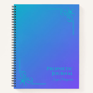 Personalisiertes Prophetic Journal SpiralNotebook Notizbuch