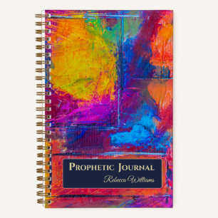 Personalisiertes Prophezeienblatt Notizbuch