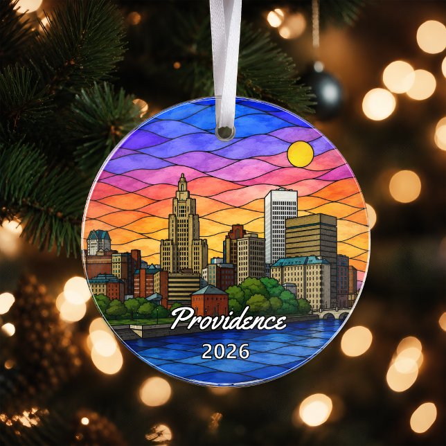 Personalisiertes Providence-Acrylabzeichen, Benutz Ornament (Von Creator hochgeladen)