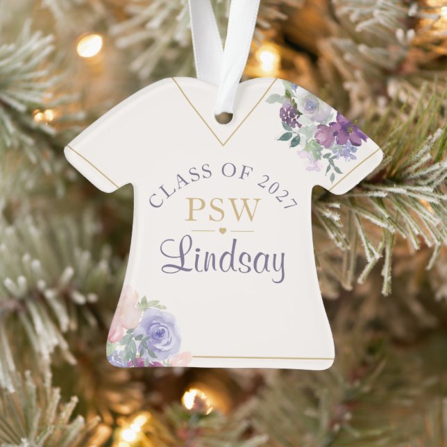 Personalisiertes PSW-Abschlussornament | Ornament (Baum)