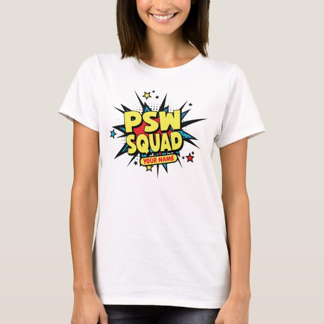 Personalisiertes PSW-Team! T-Shirt (Vorderseite)