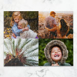 Personalisiertes Puzzle 4 Foto-Rand DruckCollage<br><div class="desc">Personalisiertes Puzzle mit 4 Foto Kantenabdruck. Ideal für Wiedersehen,  um sich zu treffen und Geburtstage zu verbringen.</div>