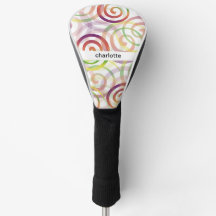 Personalisiertes Rainbow Spirales Muster