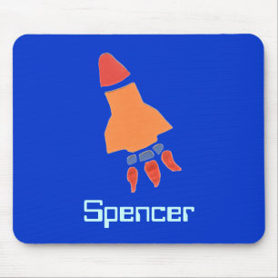 Personalisiertes Raketen-Mauspad Mousepad