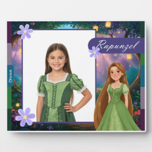 Personalisiertes Rapunzel-Tischfoto Fotoplatte