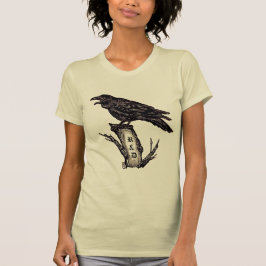 Personalisiertes Raven/Crow T-Shirt, Originalkunst T-Shirt