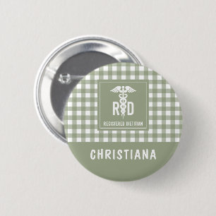 Personalisiertes RD-Registrierter Ernährungsberate Button