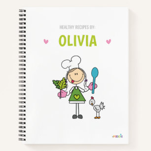 Personalisiertes RECIPE-Notebook Notizbuch