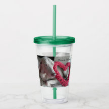 Personalisiertes Regenherz - Weimaraner Hund