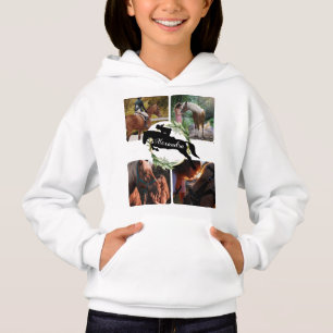 Personalisiertes Reitsport-Foto Hoodie