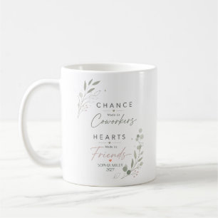 Personalisiertes Renten-Geschenk für Kollegen und Kaffeetasse
