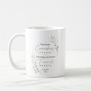 Personalisiertes Rentenfreundschaftsgeschenk Kaffeetasse