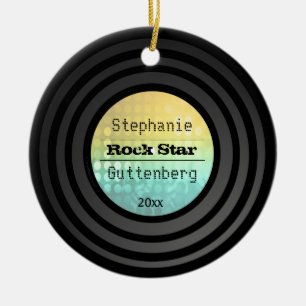 Personalisiertes Retro Keramikornament