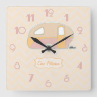 Personalisiertes Retro-Vintages Caravan-Design