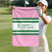 Personalisiertes Retrogeschenk in Rosa und Grün ge