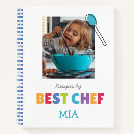Personalisiertes Rezept-Notebook (Foto hinzufügen) Notizbuch