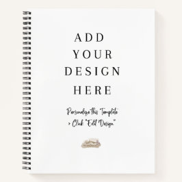 Personalisiertes Rezept Notizbuch