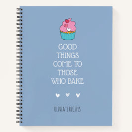 Personalisiertes Rezept Notizbuch