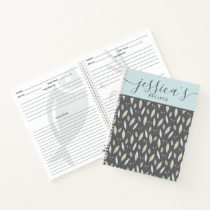 Personalisiertes Rezept-Spiral-Notizbuch Notizbuch