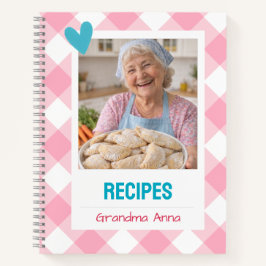 Personalisiertes Rezeptnotizbuch Notizbuch