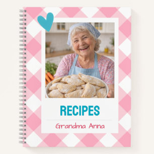 Personalisiertes Rezeptnotizbuch Notizbuch