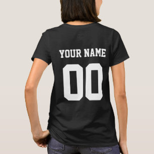 Personalisiertes Ringette Girl Ringette-Spielerges T-Shirt