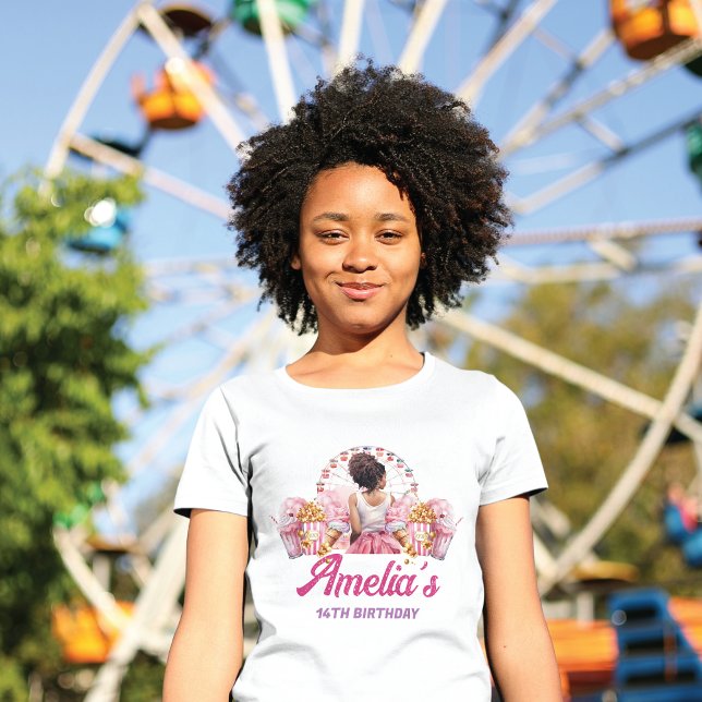 Personalisiertes Rollercoaster Party Afrikanisch T-Shirt (Von Creator hochgeladen)