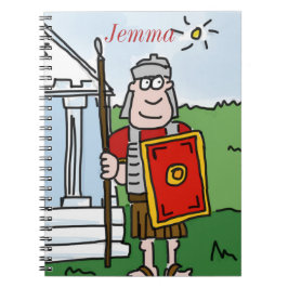 Personalisiertes "Römer" Geschichtsnotizbuch Notizblock