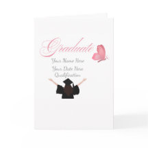 Personalisiertes rosa Abschlussgeschenk, individue