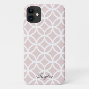 Personalisiertes rosa Diamantmuster Case-Mate iPhone Hülle