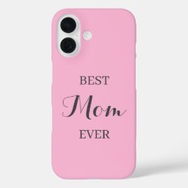 Personalisiertes rosa iPhone Case - Individuelle N