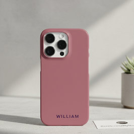 Personalisiertes Rose Gold iPhone-Case mit individ iPhone 16 Pro Max Hülle