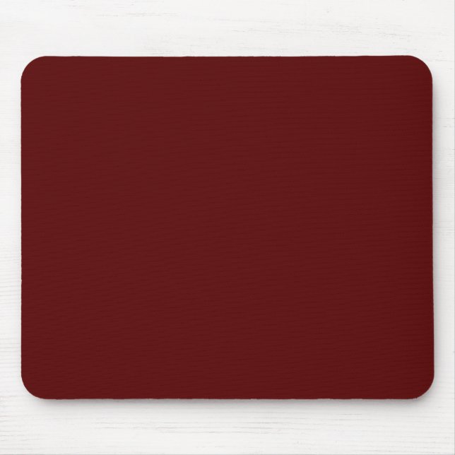 Personalisiertes Rosenbraun Einfarbig Mousepad (Vorne)