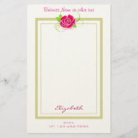 Personalisiertes Rosengeschäft