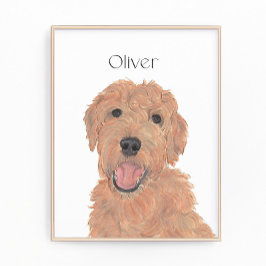 Personalisiertes Rotes Apricot Fotodruck