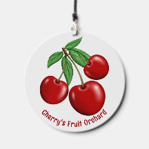 Personalisiertes rotes Kirschen Grafikdesign