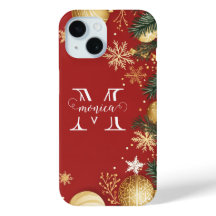 Personalisiertes Rotgold Weihnachten geteiltes Mon